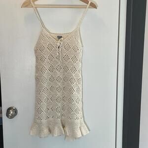 Aerie Crochet Dress Cover Up